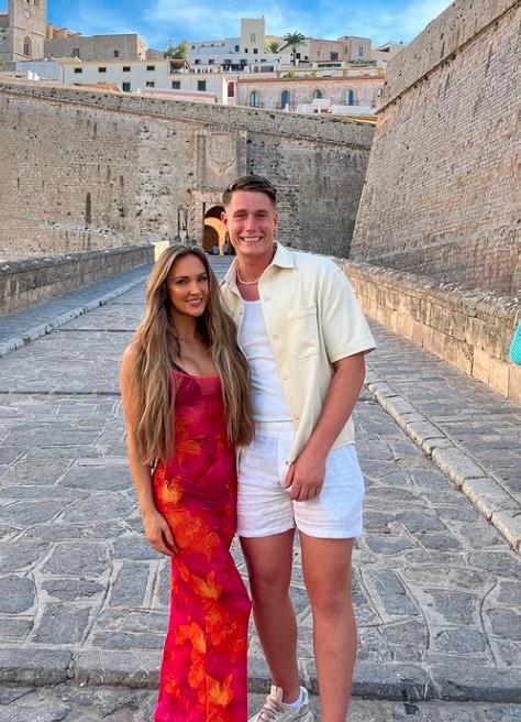 Love Island’s Jessie and Will spark engagement rumours as she poses with ring for romantic kiss in Ibiza