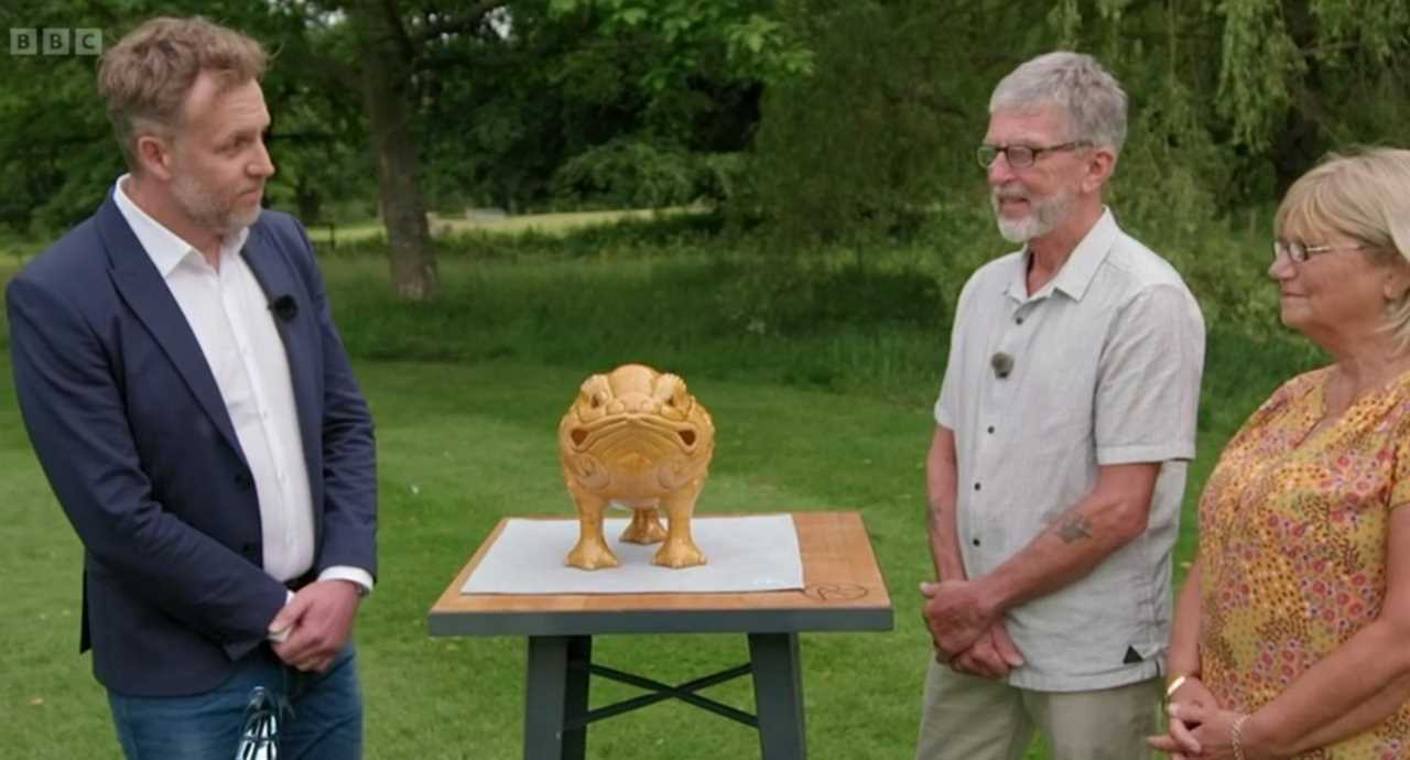 Antiques Roadshow fans horrified by ‘ugly toad’ as eye-watering value is revealed