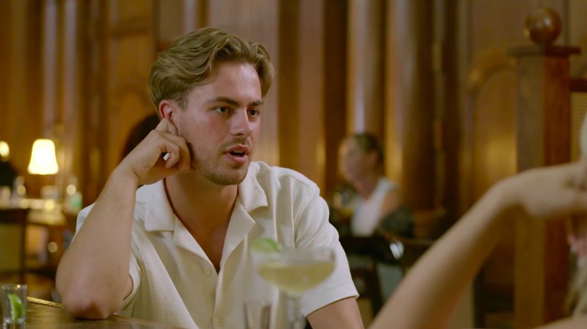 Chloe Burrows gags after Celebs Go Dating date’s ‘rank’ confession