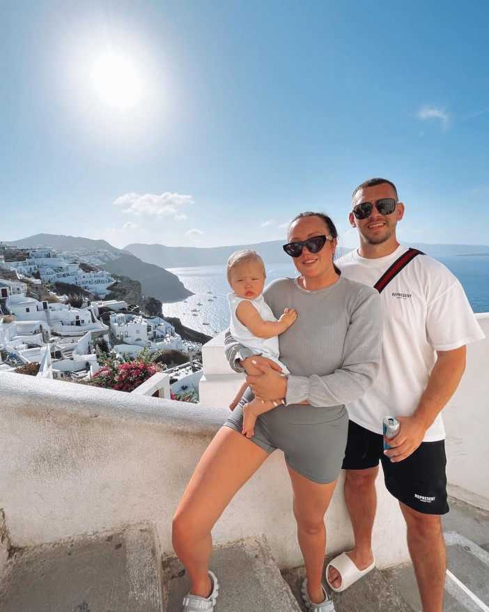 Charlotte Crosby's Luxury Family Holiday in Greece