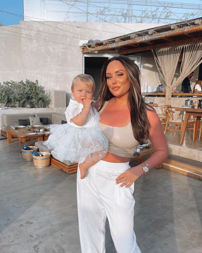 Charlotte Crosby's Luxury Family Holiday in Greece