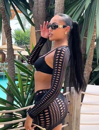 Love Island's Ella T stuns in revealing holiday outfit