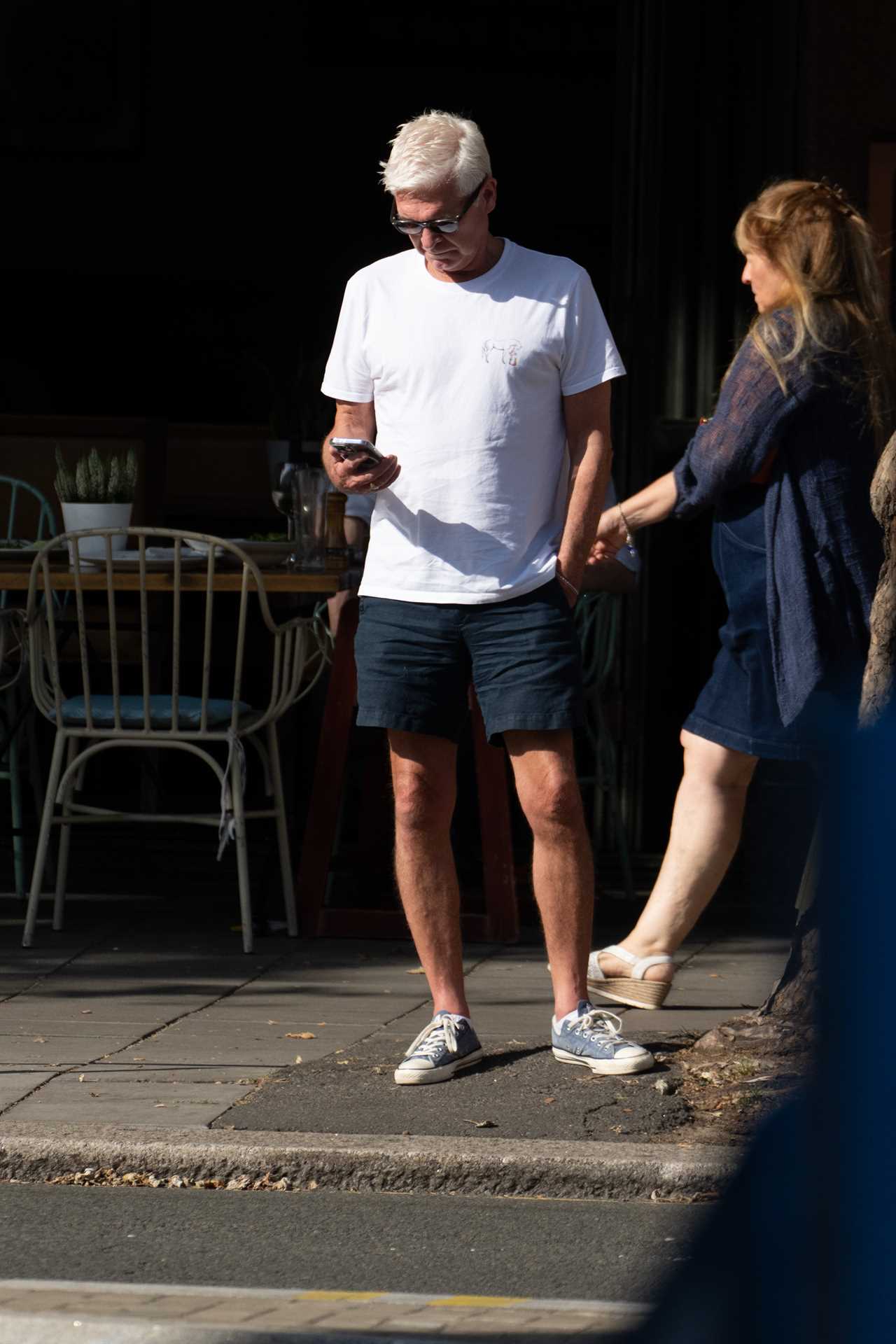 Phillip Schofield spotted at London pub as Holly Willoughby returns to This Morning