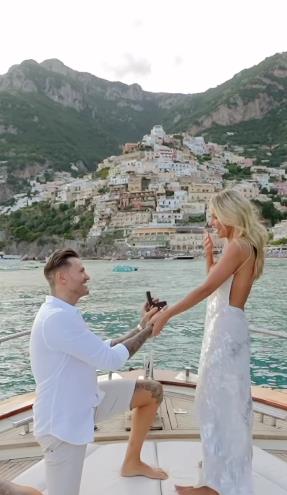 Geordie Shore Star Kyle Christie Proposes to Girlfriend on Lavish Italian Yacht