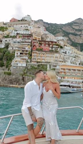 Geordie Shore Star Kyle Christie Proposes to Girlfriend on Lavish Italian Yacht