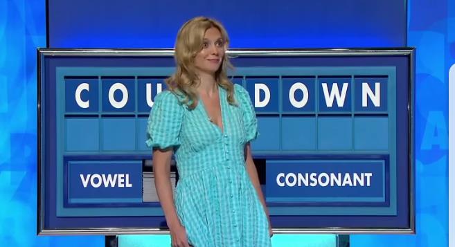 Rachel Riley Playfully Branded a 'Naughty Girl' on Countdown