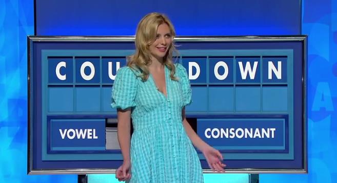 Rachel Riley Playfully Branded a 'Naughty Girl' on Countdown