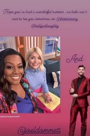 Alison Hammond Shares Saucy Underwear Snap Ahead of This Morning Return with Holly Willoughby