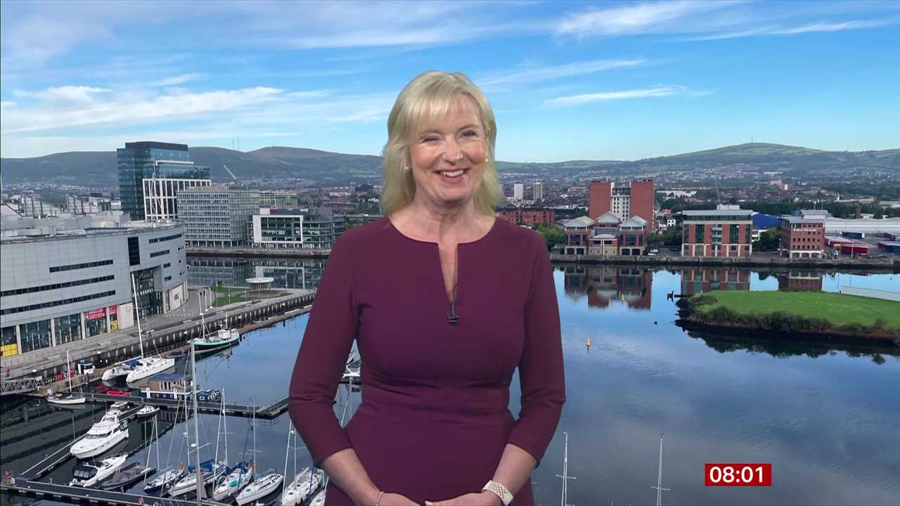 BBC Breakfast viewers can't handle how stunning Carol Kirkwood looks in low-cut dress