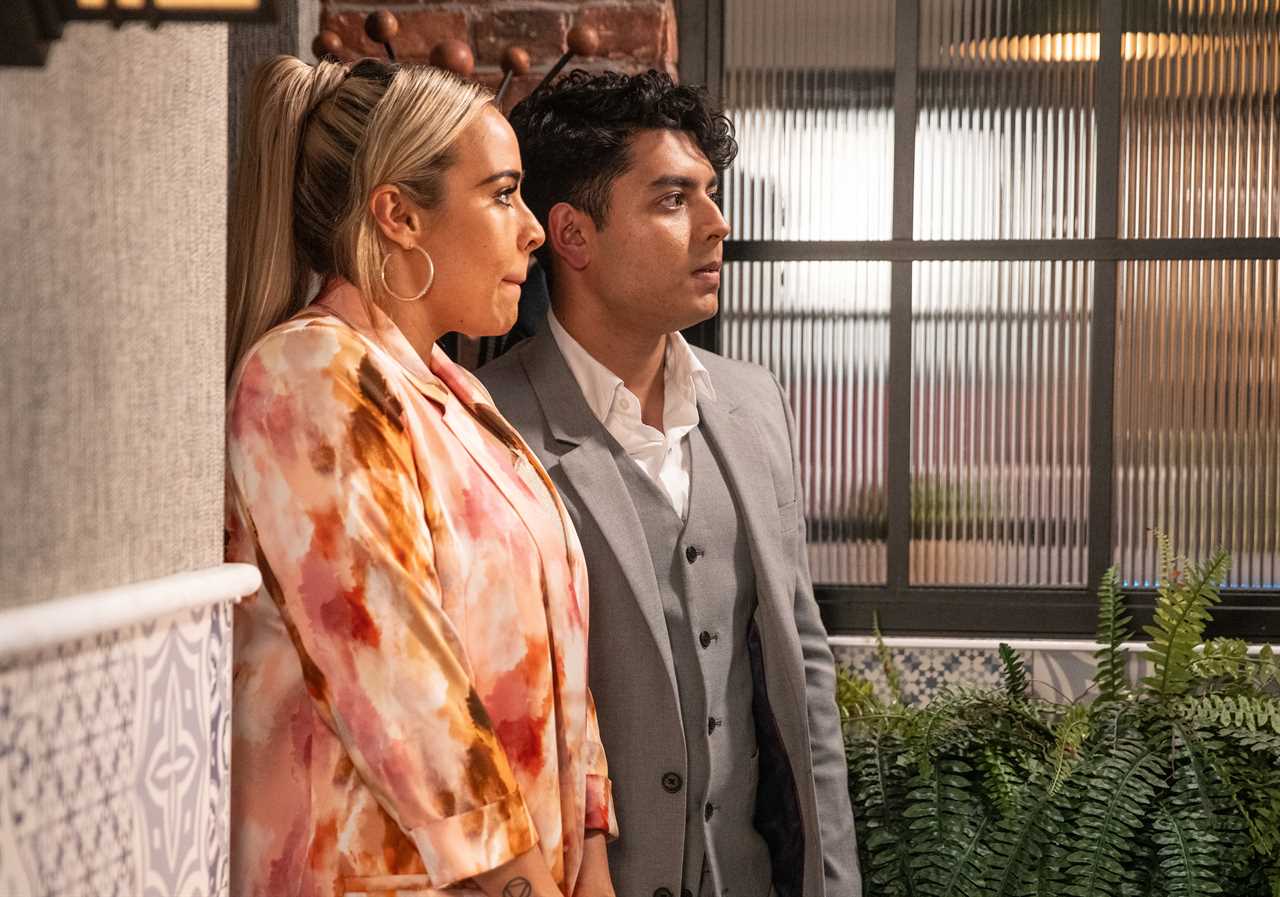 Aadi Alahan's secret affair with Courtney Vance exposed in Coronation Street