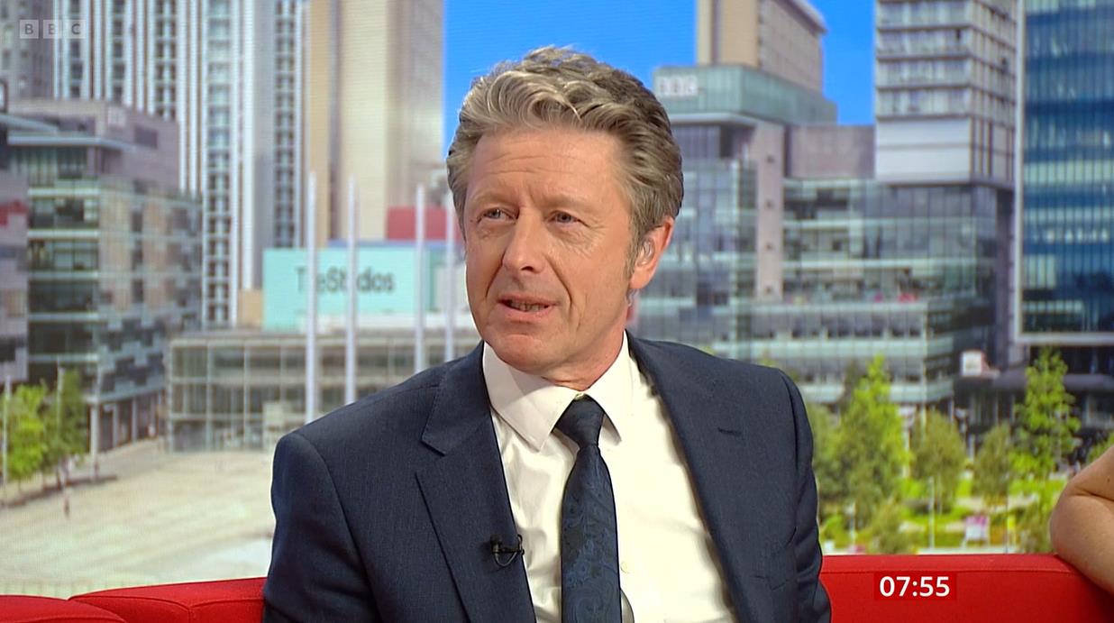 BBC Breakfast's Charlie Stayt Scolded by Boss Live on Air