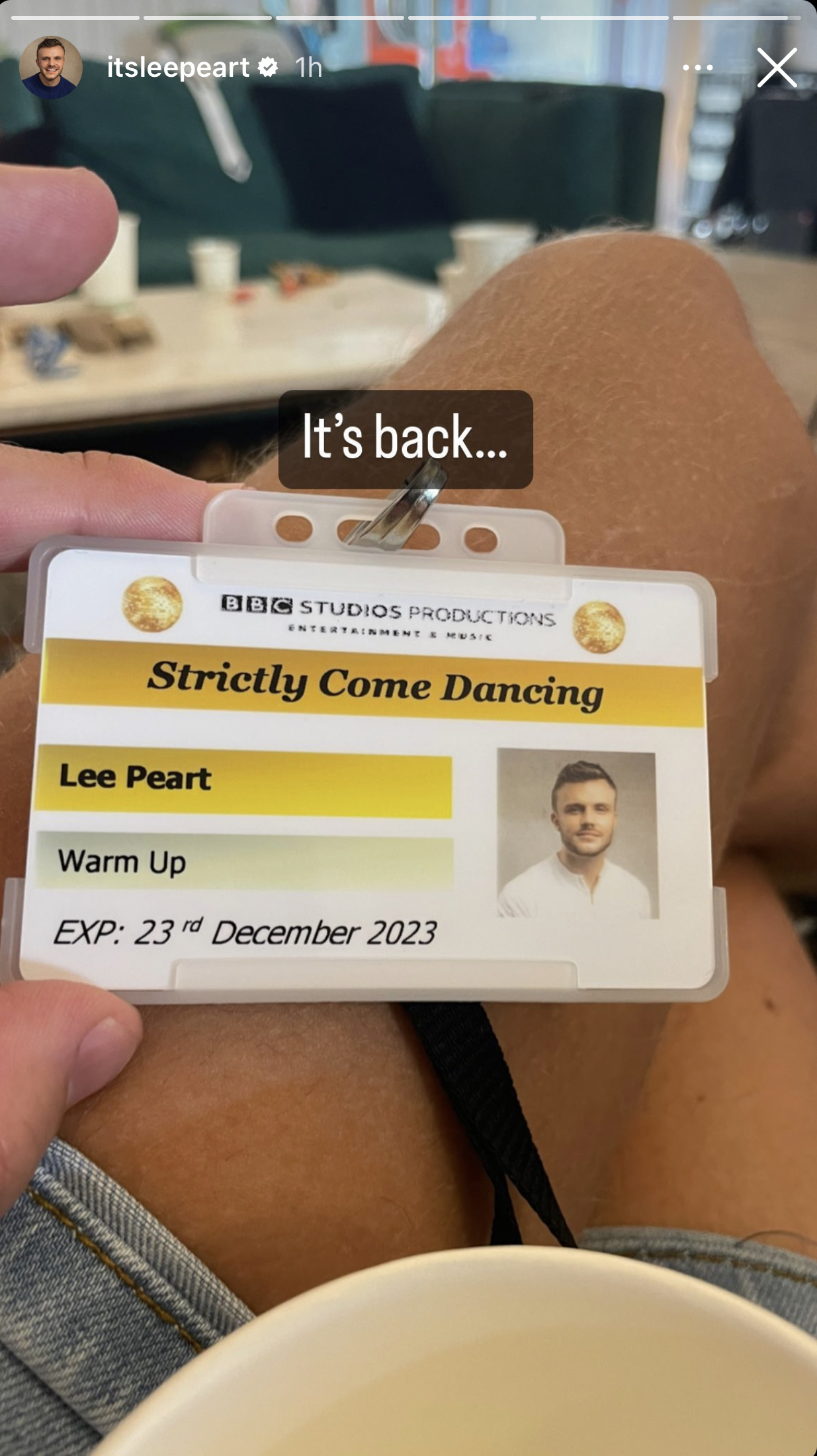 Strictly Come Dancing finale date leaked by BBC crew member with giveaway Instagram blunder