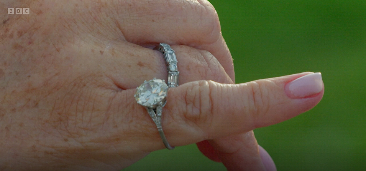 I found a damaged diamond engagement ring in a sock – I was speechless when I learned it was worth more than a car
