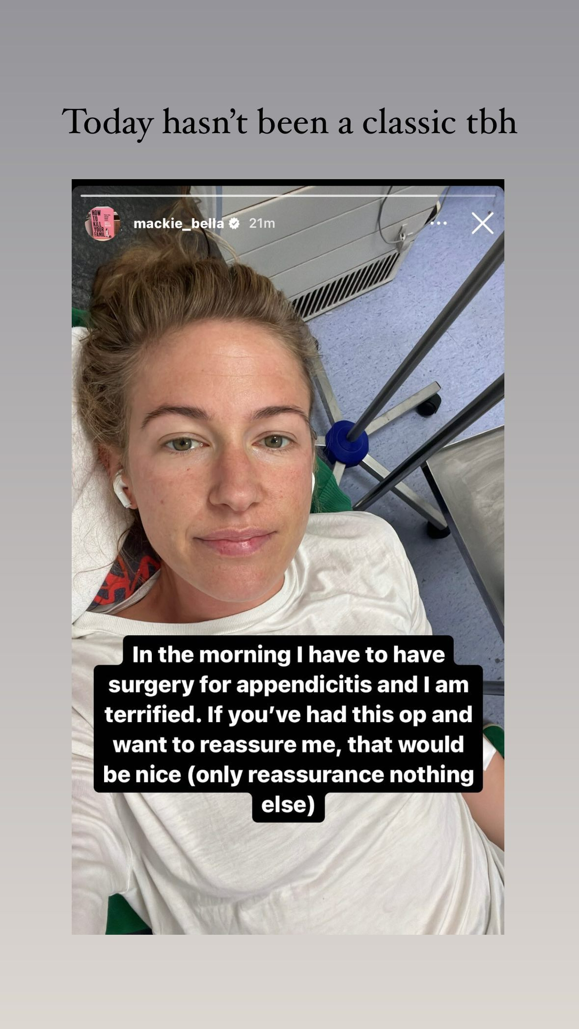 Radio 1 Star Greg James' Wife Bella Shares Hospital Update