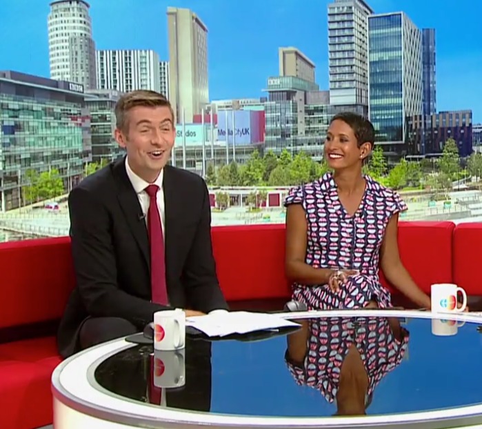 BBC Breakfast's Naga Munchetty Playfully Teases Matt Tebbutt on Live TV