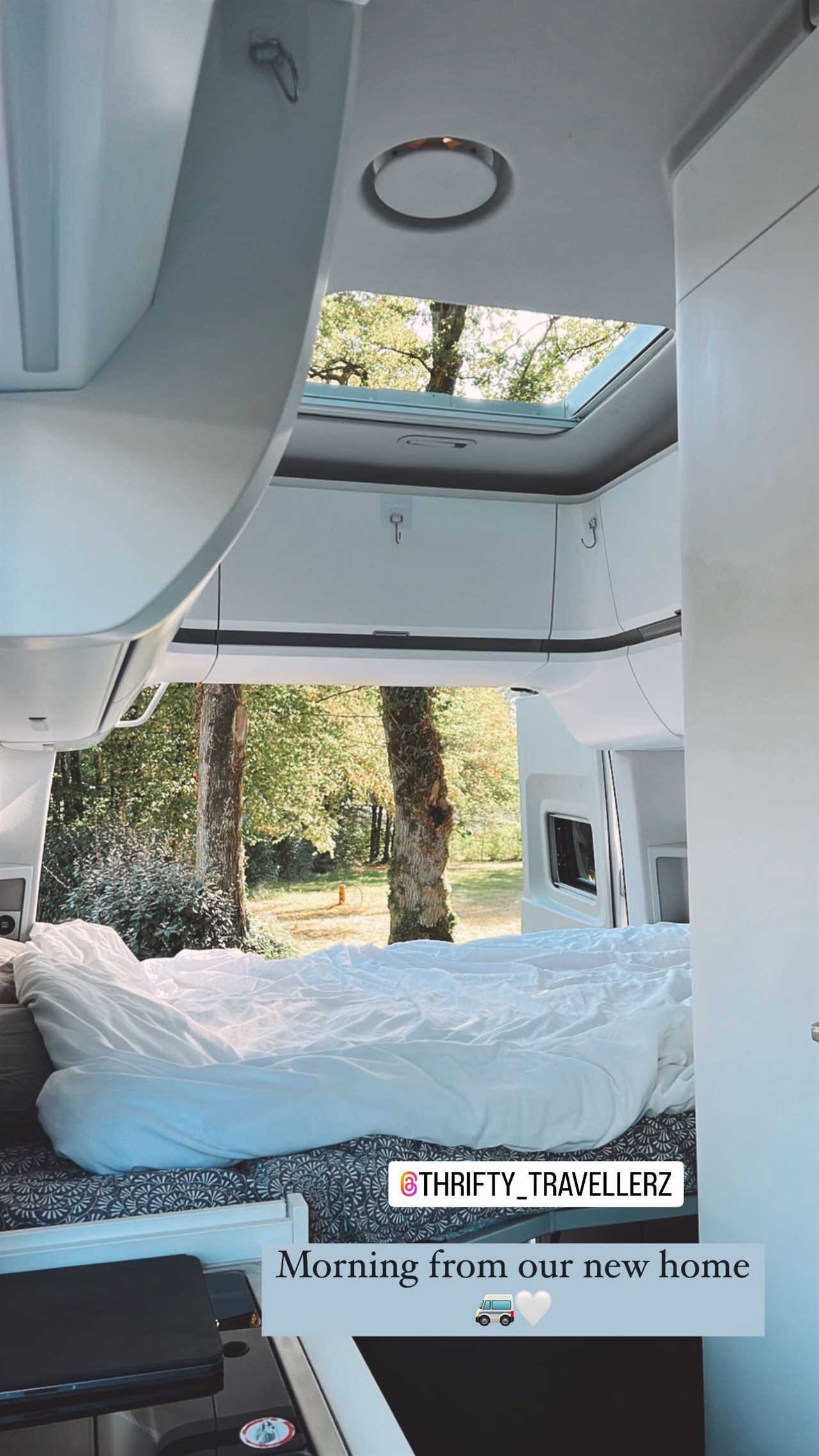 Love Island stars Lucie Donlan & Luke Mabbott share inside look at their amazing motor home as they explore France