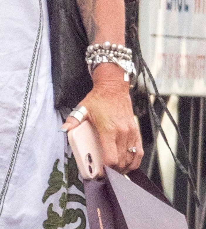 EastEnders' Jessie Wallace flaunts stunning engagement ring in white summer dress