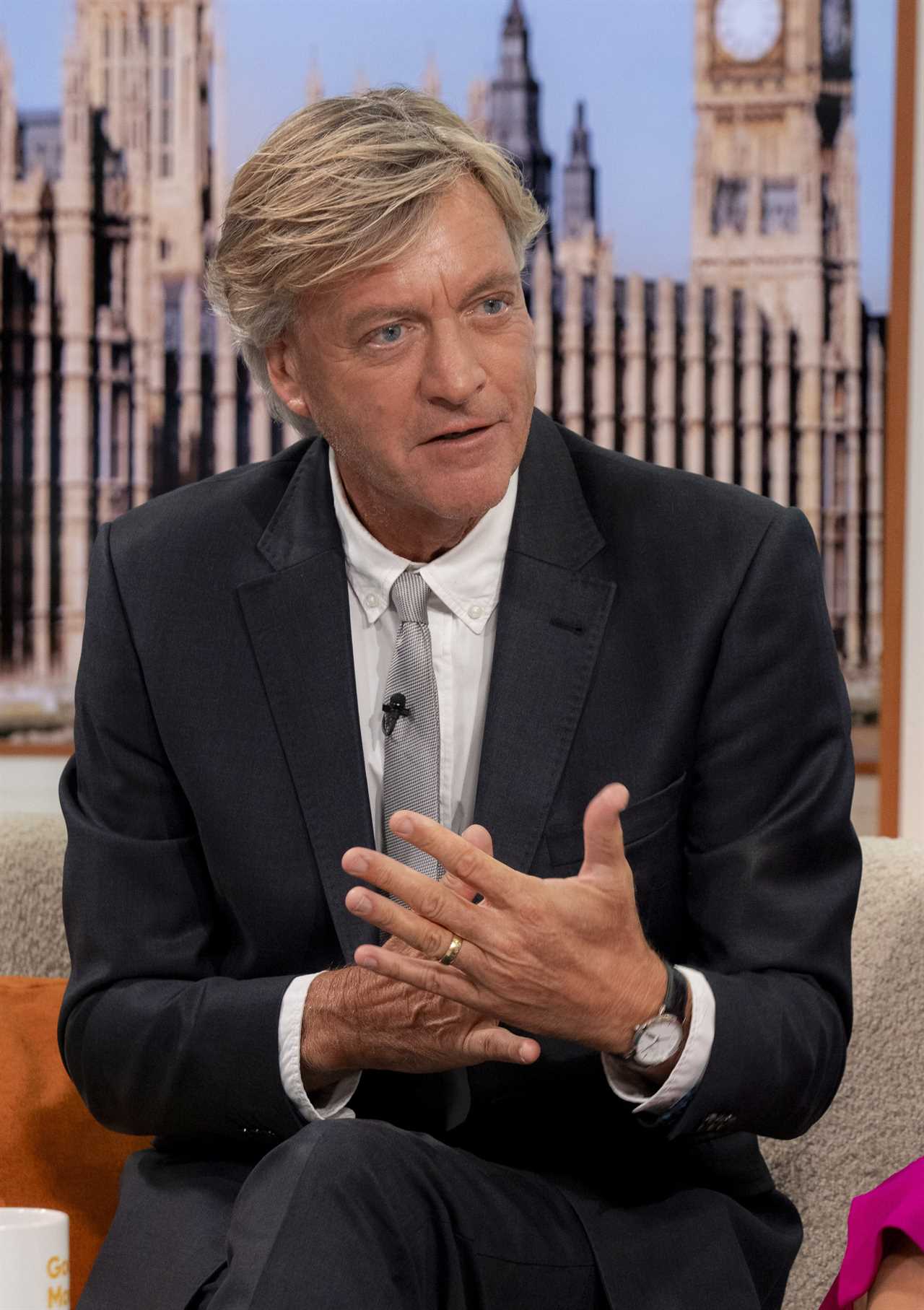 Awkward moment GMB's Susanna Reid grills Richard Madeley over Russell Brand interview