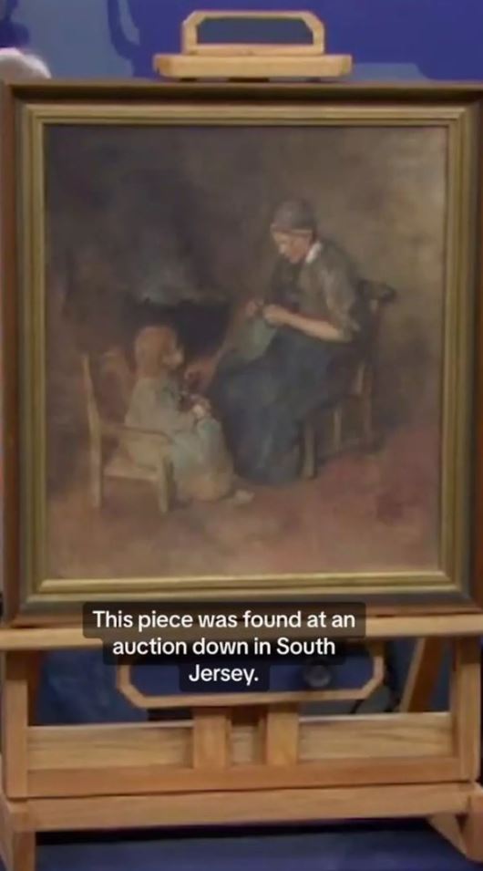 Antiques Roadshow's 'youngest ever' guest shocked by value of £1.60 painting