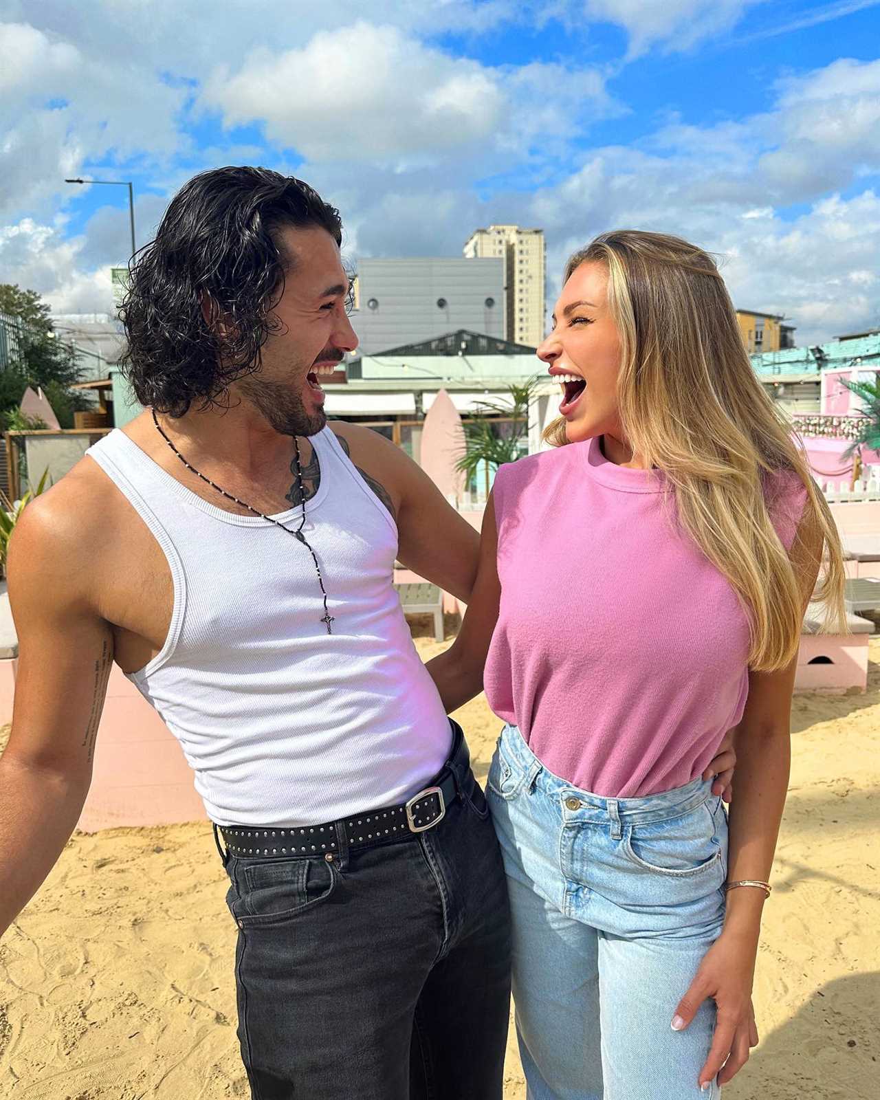 Sam Thompson reveals his fear of girlfriend Zara McDermott dancing with 'handsome' pro Graziano