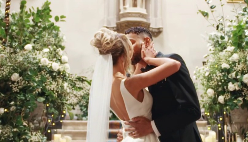 MAFS UK viewers in tears as show’s first transgender bride Ella marries Geordie Shore star & they share passionate kiss