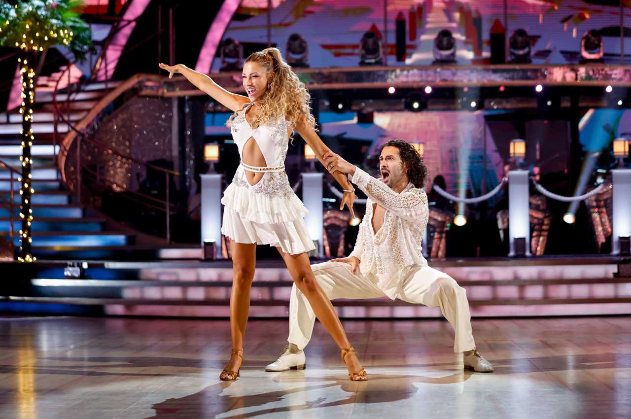 Zara McDermott wows in white as she takes on Strictly Come Dancing