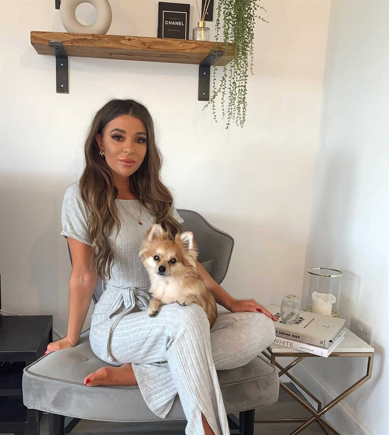 Inside Married At First Sight UK star Laura Vaughan’s very stylish London home with huge grey bed and adorable dog