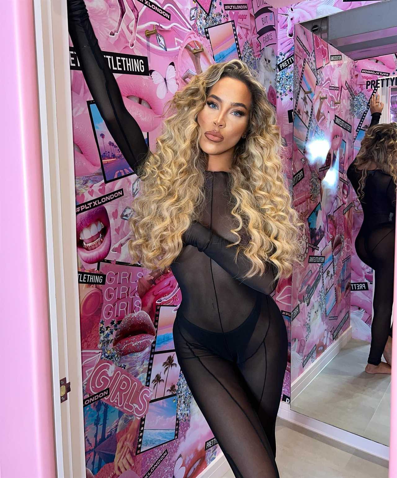 TOWIE Star Dani Imbert Turns Heads in Revealing Catsuit