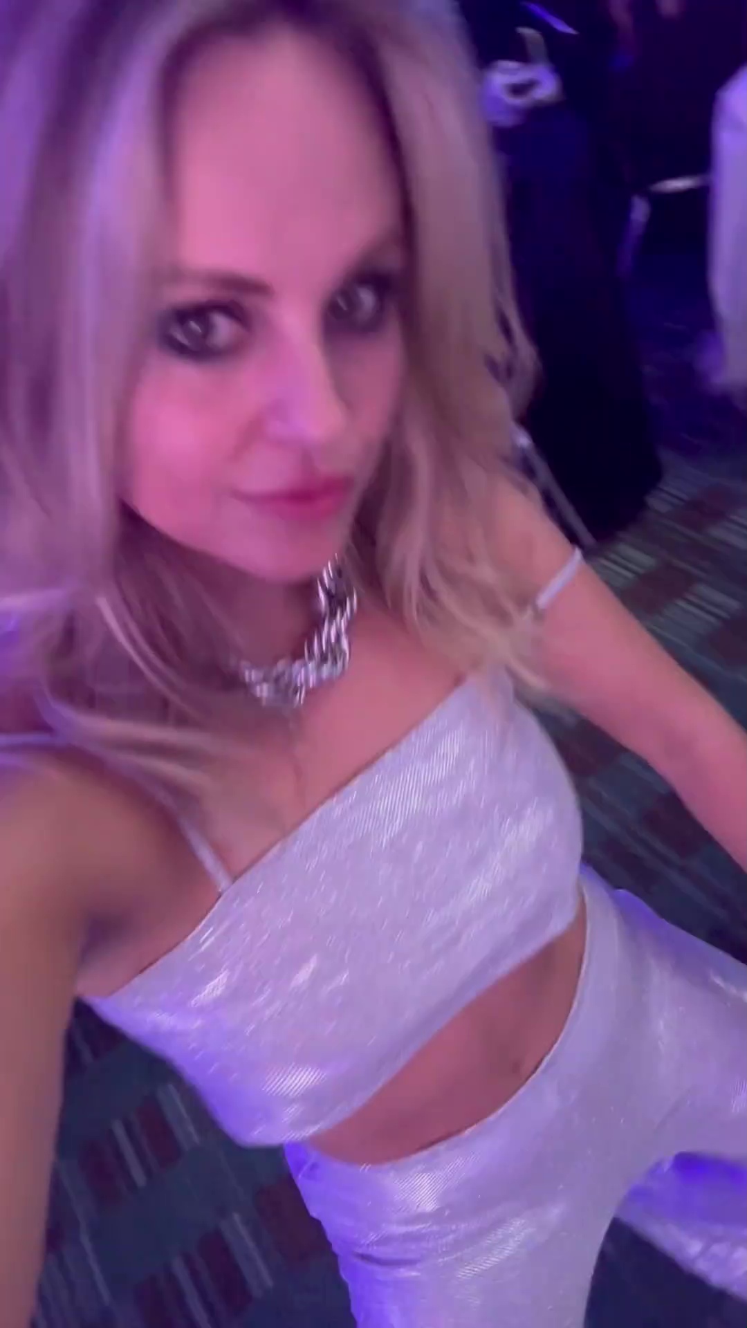 Coronation Street Star Tina O'Brien Stuns in Sparkling Crop Top at Charity Bash