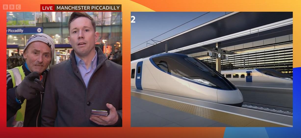 Passer-by Hijacks BBC Breakfast Report with Rant about TV Licence Fee