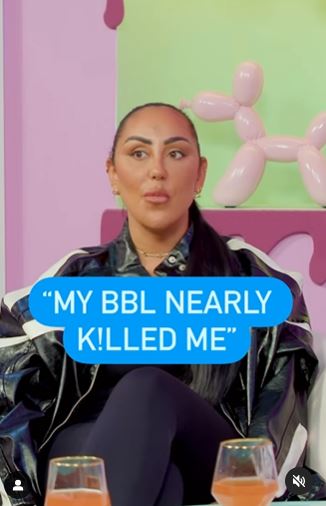 Geordie Shore Star Sophie Kasaei Reveals Near-Death Experience After Brazilian Bum Lift Surgery