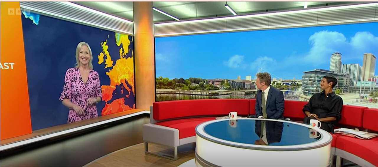 BBC Breakfast: Naga Munchetty playfully pokes fun at Carol Kirkwood's weather forecast