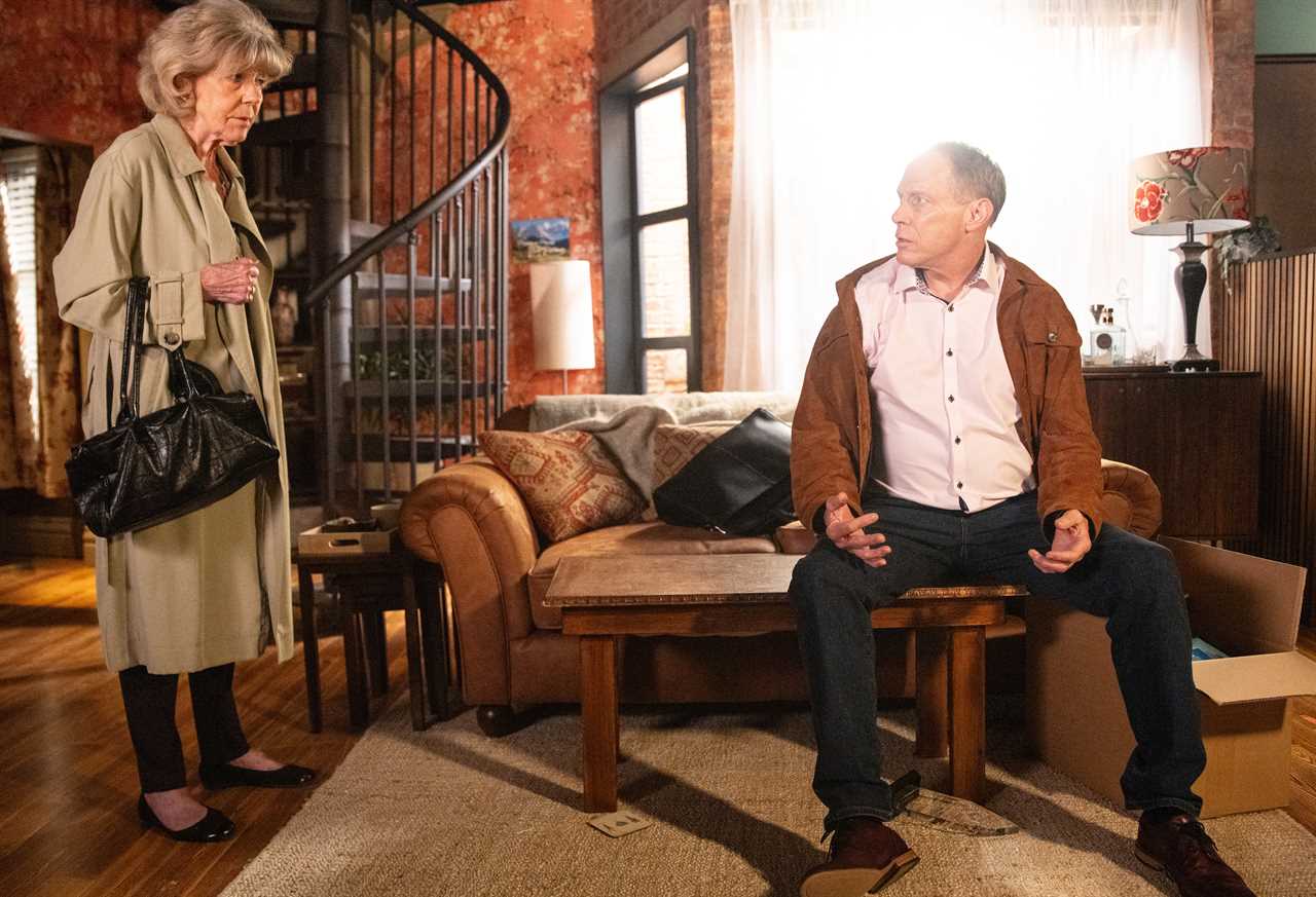 Audrey Roberts Confronts Killer Son Stephen Reid in Coronation Street