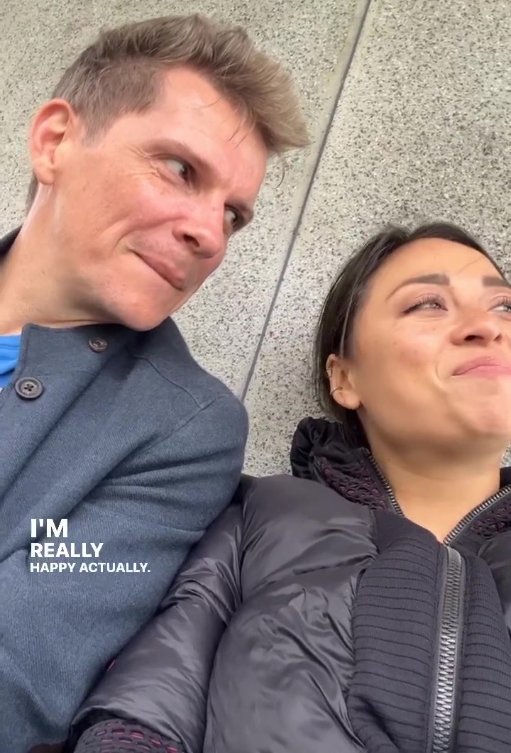 Strictly Stars Nigel Harman and Katya Jones Enjoy Lunch Break in the Park