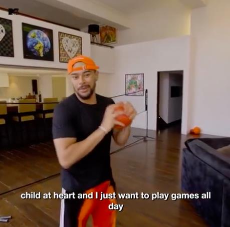 Love Island Star Wes Nelson's Incredible Home with Arcade Machines and Basketball Hoop