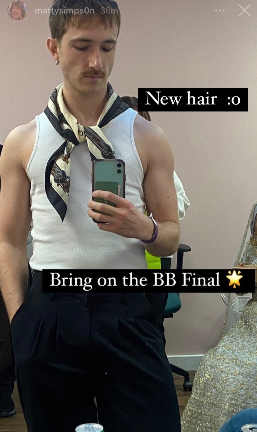 Big Brother's Matty Reveals Dramatic Hair Transformation