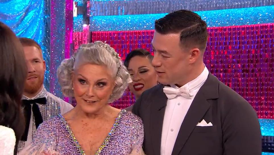 Strictly fans in stitches over Neil Jones' reaction to Angela Rippon's scores at Blackpool Special