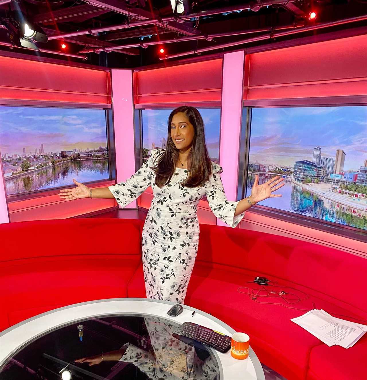 BBC Breakfast Star Tina Daheley Stuns Fans in Plunging Swimsuit