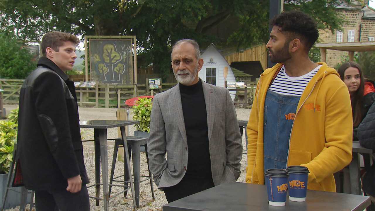 Amit Sharma Makes Shock Decision as His Rishi Secret Threatens to Be Exposed in Emmerdale