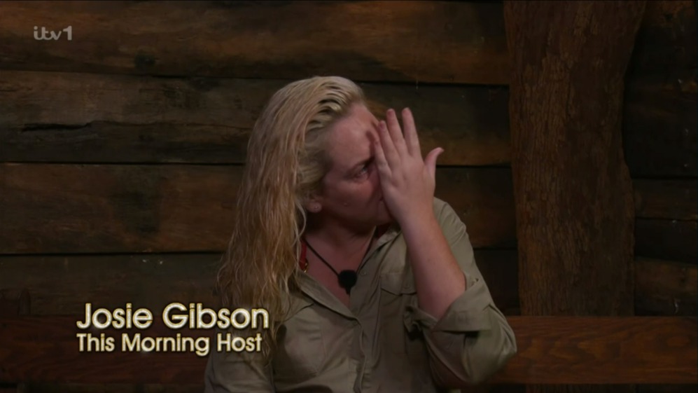 I'm A Celeb Fans Concerned Josie Gibson May Quit After Emotional Breakdown