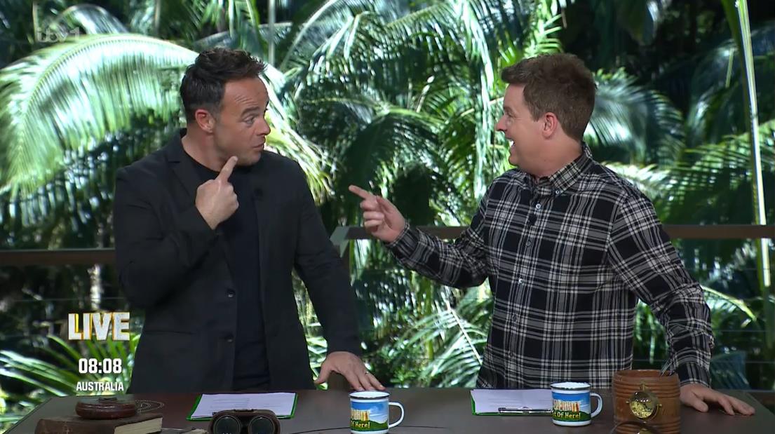 I'm A Celebrity blunder as insect flies into Ant McPartlin's mouth live on air