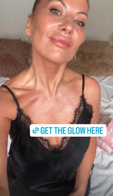 TV Star Sharon Benson Stuns in Plunging Lingerie After Split