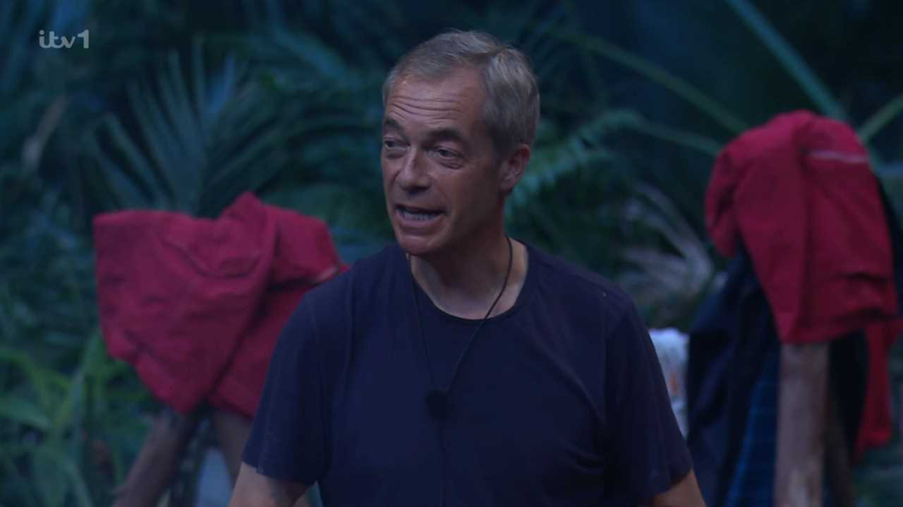 Bitter Fans Claim They've Figured Out the 'Real Reason' Nigel Farage is Still on I'm A Celeb