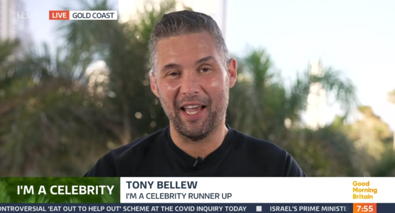 I'm a Celeb 'Feud' Revealed as Tony Bellew Snubs Former Campmate in GMB Chat