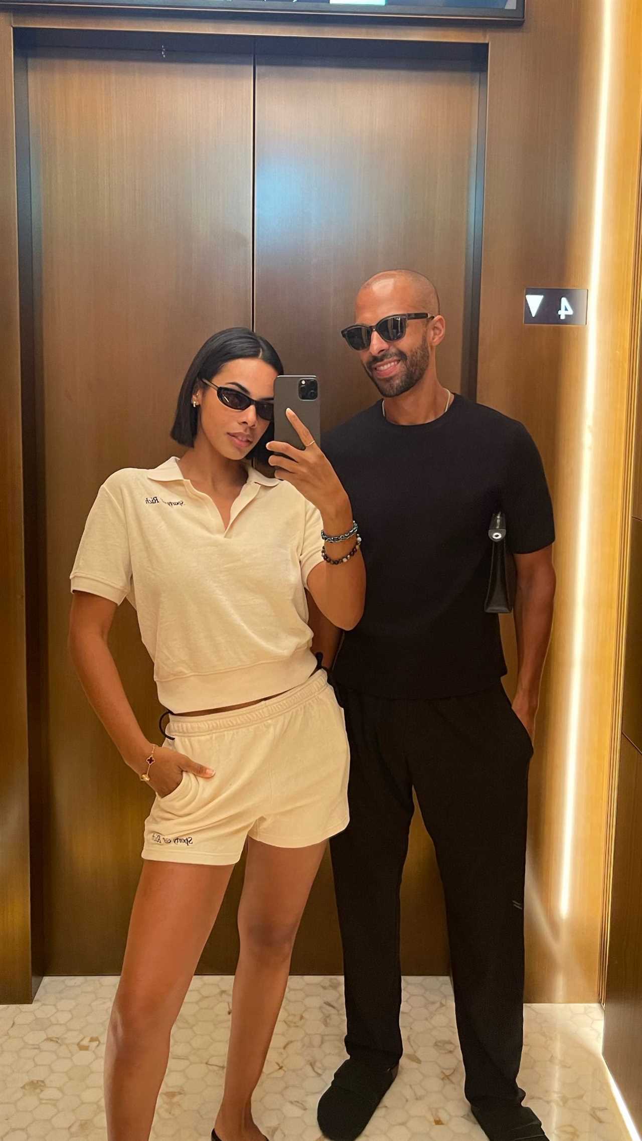 Rochelle Humes Stuns in Dubai as Marvin Jokes About the Spectacular Views