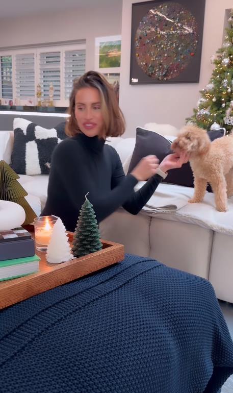 Ferne McCann Shows Off Luxurious New Sofa in Home Makeover