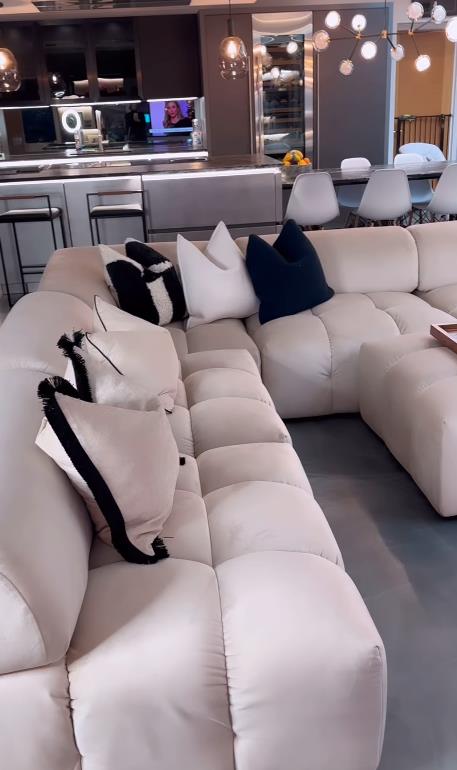 Ferne McCann Shows Off Luxurious New Sofa in Home Makeover