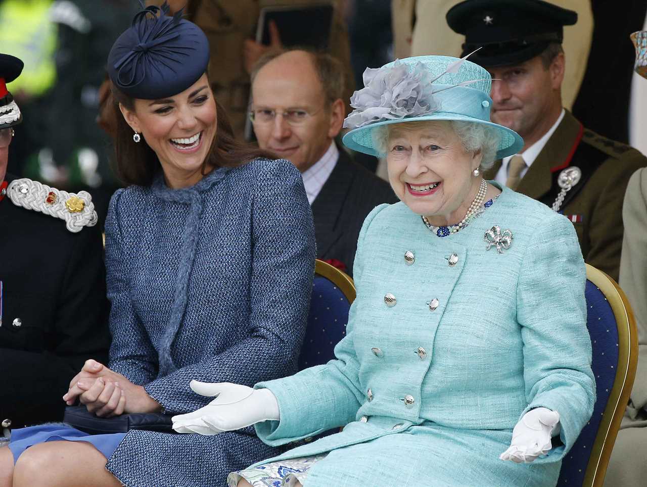 How Kate Middleton is channeling the late Queen's strength