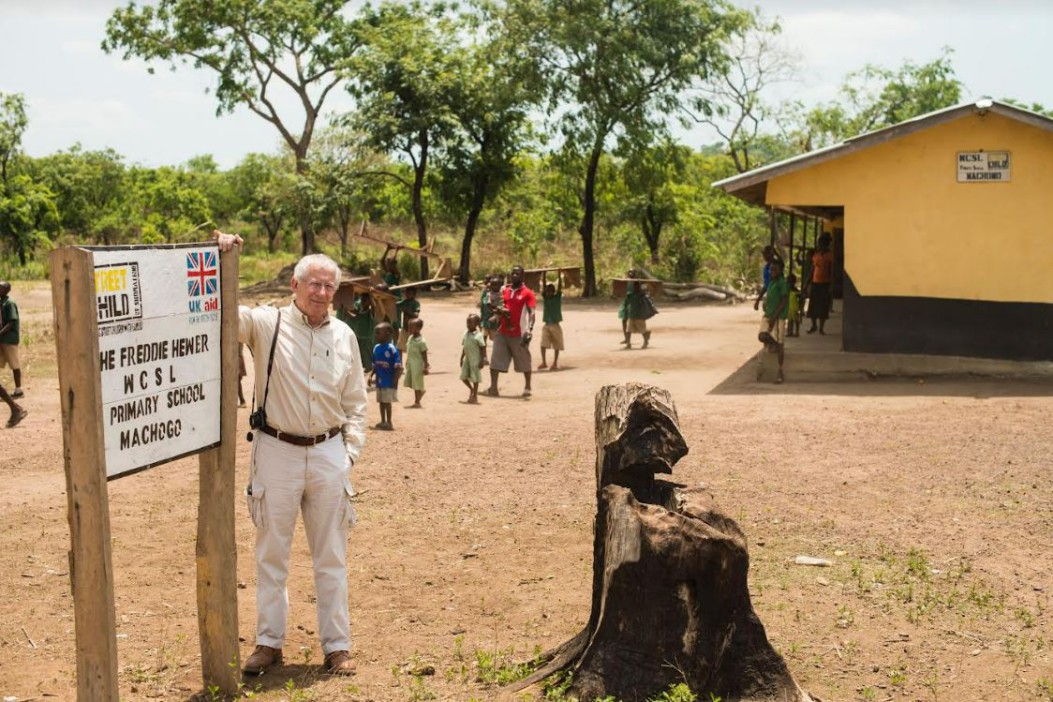 Nick Hewer Swaps Boardroom for Heartwarming Charity Trip to Africa