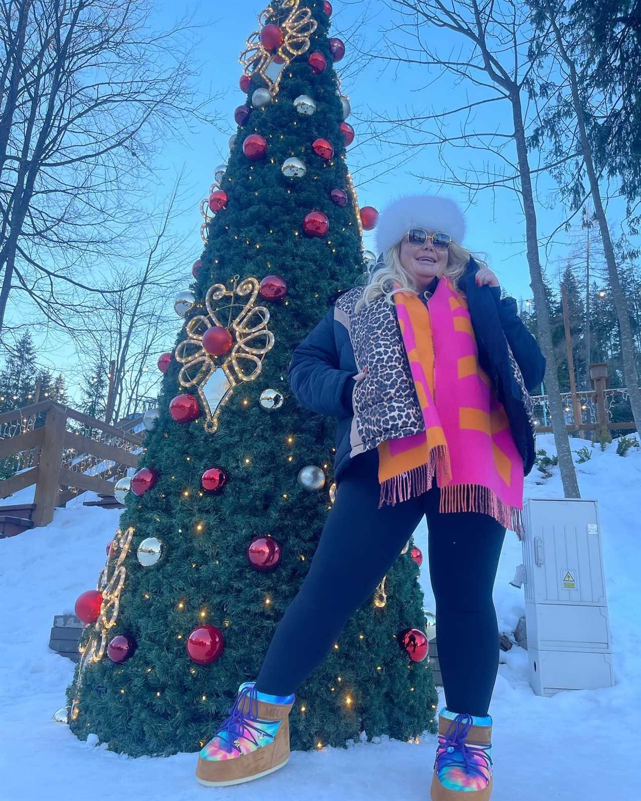 Gemma Collins Stuns Fans with Christmas Snap